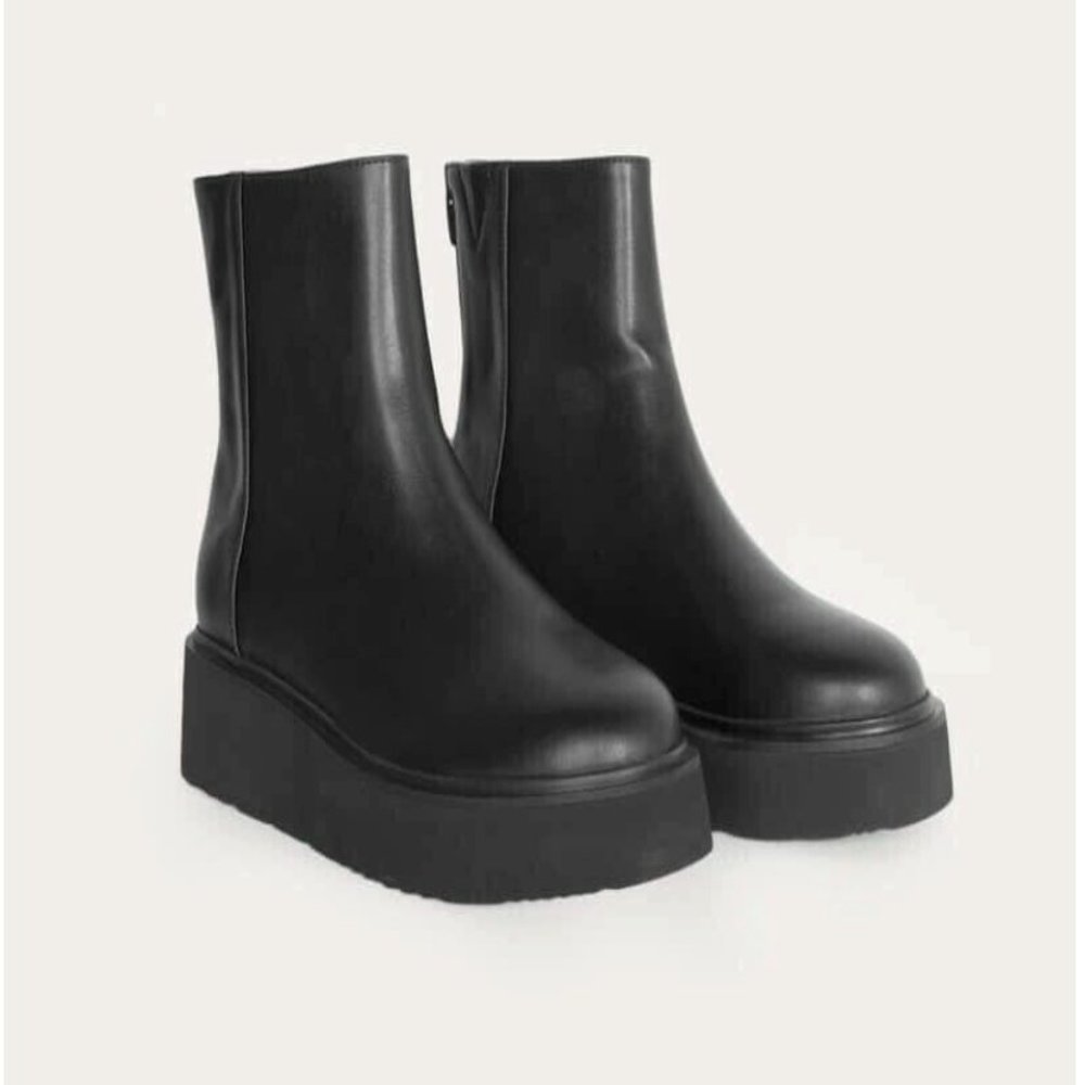 Leather Boots Booties